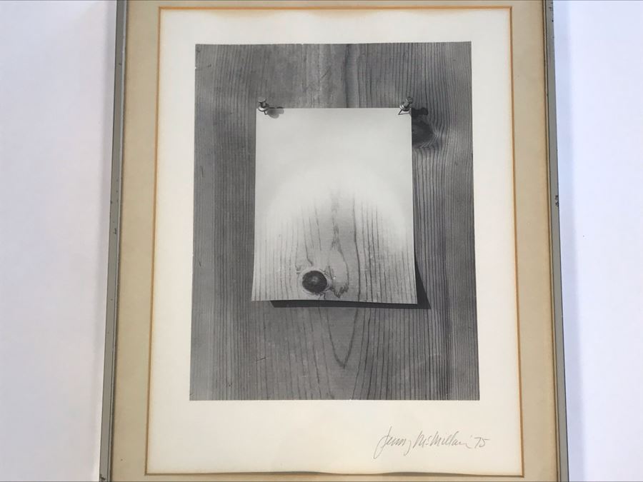 Original Hand Signed Jerry McMillan Photograph 16 X 20 - (1936-Current. Known For Photography / Sculpture-Abstraction) [Photo 3]