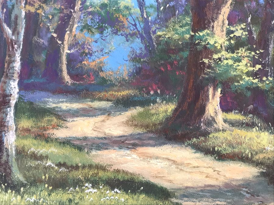 Original Oil Painting By Anton Gutknecht (1907-1988) 35 X 29 Known For Landscapes And Seascapes [Photo 9]