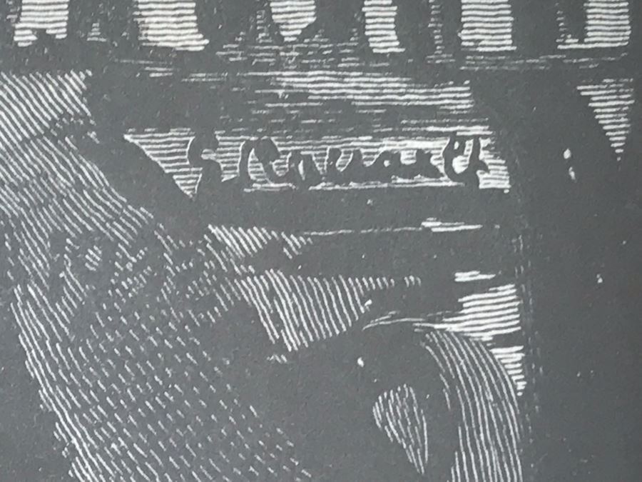 Georges Rouault (1871-1958) French School Lithograph Signed In Plate 21 X 25 Framed Appraised $1,000 [Photo 7]