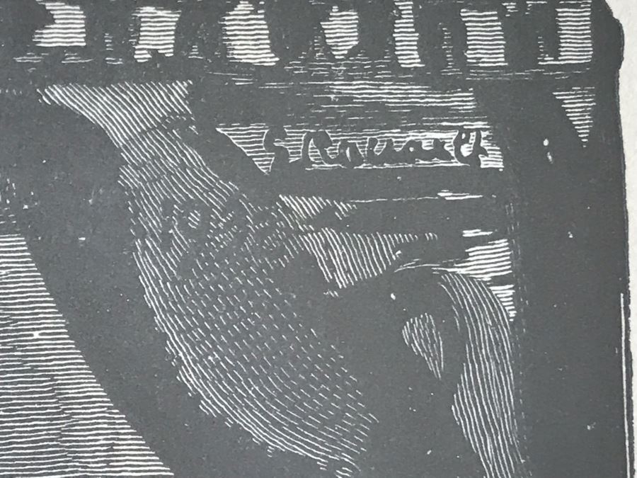 Georges Rouault (1871-1958) French School Lithograph Signed In Plate 21 X 25 Framed Appraised $1,000 [Photo 6]