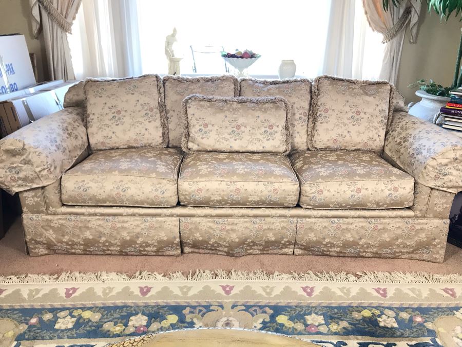 Elegantly Upholstered Heritage Sofa Like New $5,000 Retail - FRE [Photo 1]