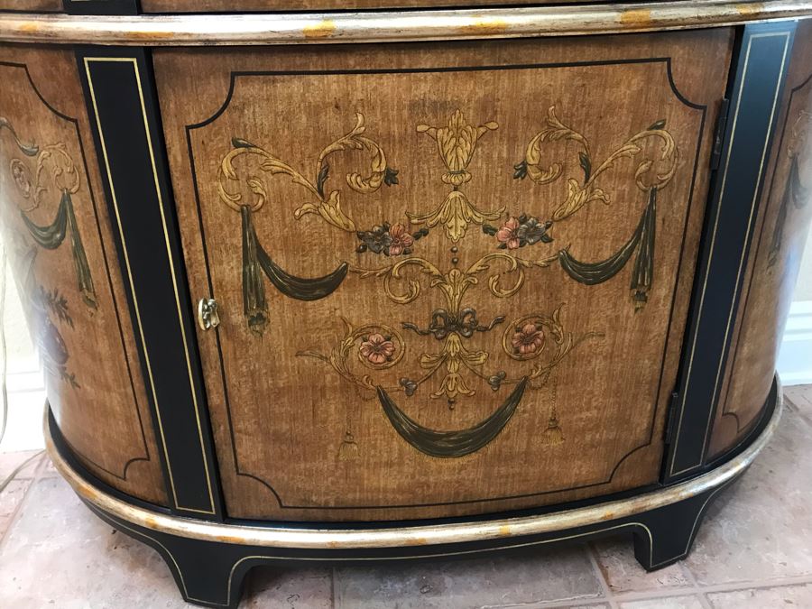 Ferguson Copeland Ltd Demi-Lune Console Cabinet Table 44W X 16D X 35H - FRE [Photo 7]