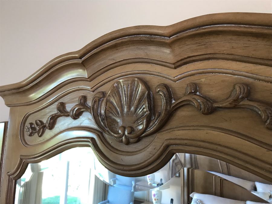 Elegant Century Furniture 9-Drawer Chest Of Drawers With 3-Piece Adjustable Mirror 75W X 19D - FRE [Photo 7]