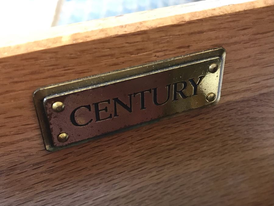 Pair Of Century Furniture Nightstands Side Tables 2-Drawer Chest Of Drawers - FRE [Photo 4]