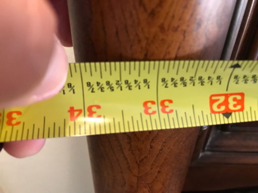 Wooden Office Furniture Set Includes Partners Desk, 6-Piece Wall Unit With Shelving And Drawers And (2) Office Armchairs On Casters - See Photos - (3) Wall Units Each 34W X 24D, Desk 60W X 33D - FRE [Photo 24]