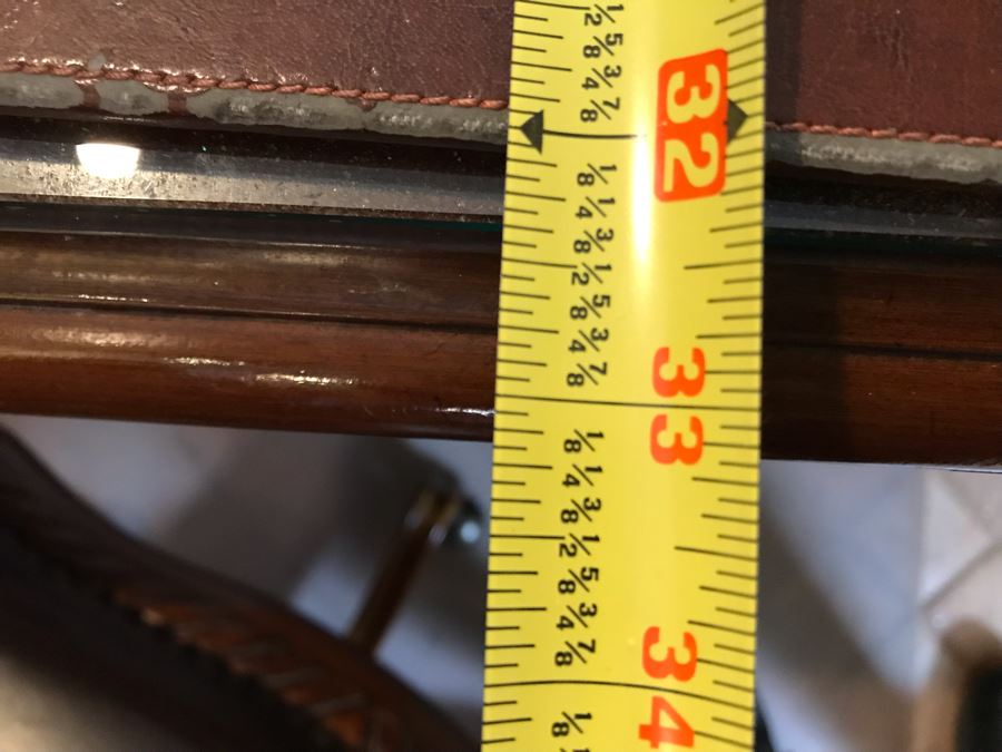 Wooden Office Furniture Set Includes Partners Desk, 6-Piece Wall Unit With Shelving And Drawers And (2) Office Armchairs On Casters - See Photos - (3) Wall Units Each 34W X 24D, Desk 60W X 33D - FRE [Photo 23]