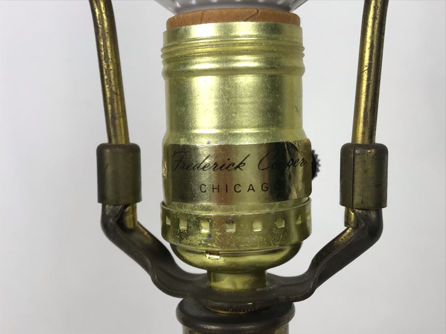 Frederick Cooper Chinoiserie Table Lamp Without Shade 29H - LJE [Photo 8]