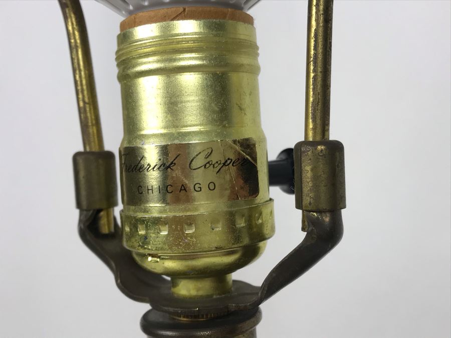 Frederick Cooper Chinoiserie Table Lamp Without Shade 29H - LJE [Photo 9]