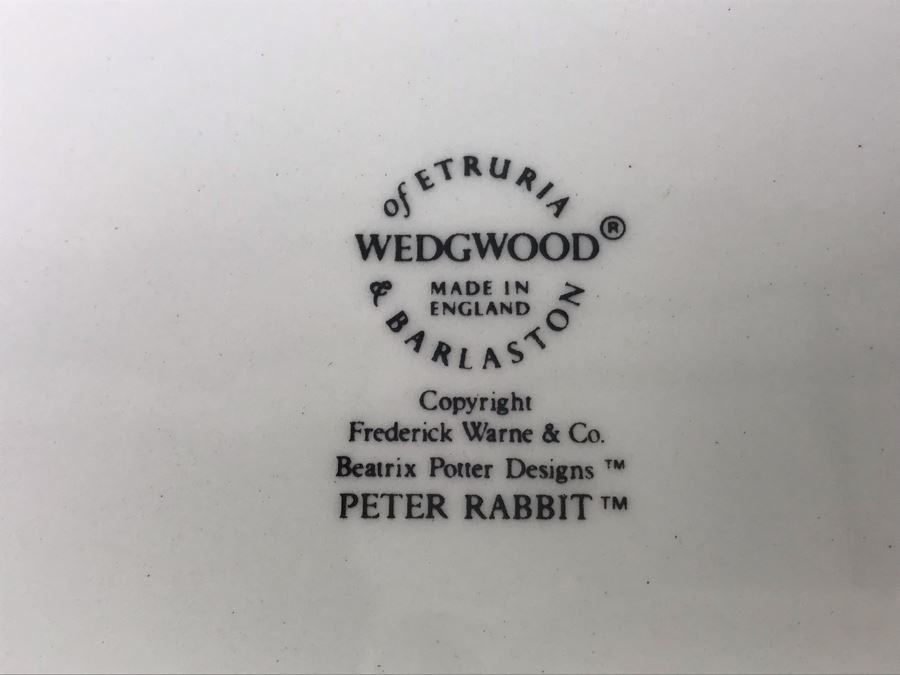 (3) Wedgwood Beatrix Potter Designs - LJE [Photo 7]