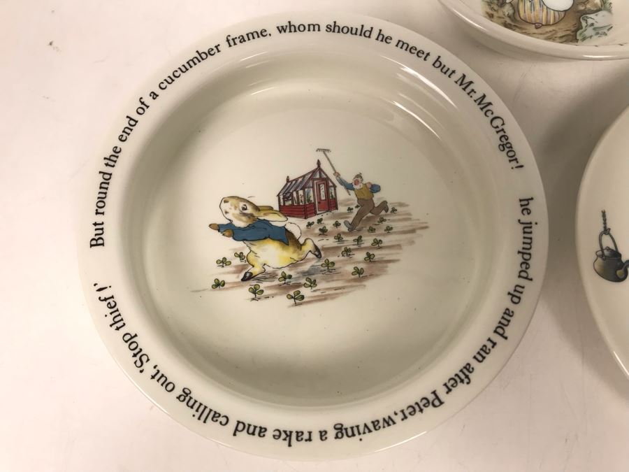 (3) Wedgwood Beatrix Potter Designs - LJE [Photo 4]