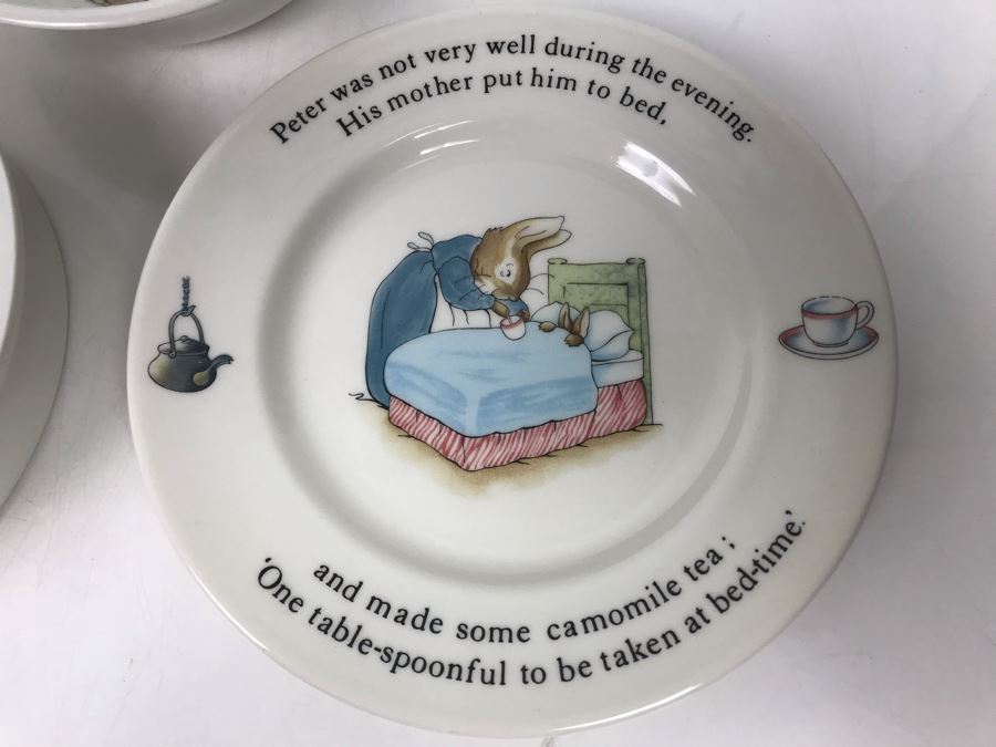 (3) Wedgwood Beatrix Potter Designs - LJE [Photo 2]