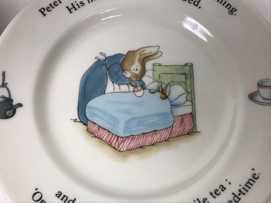 (3) Wedgwood Beatrix Potter Designs - LJE [Photo 3]