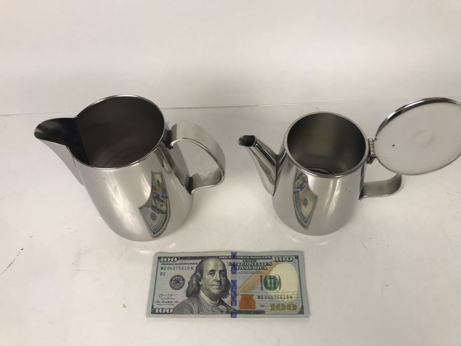 Alfra Italy Stainless Steel Small Pitcher And Pot - LJE [Photo 3]