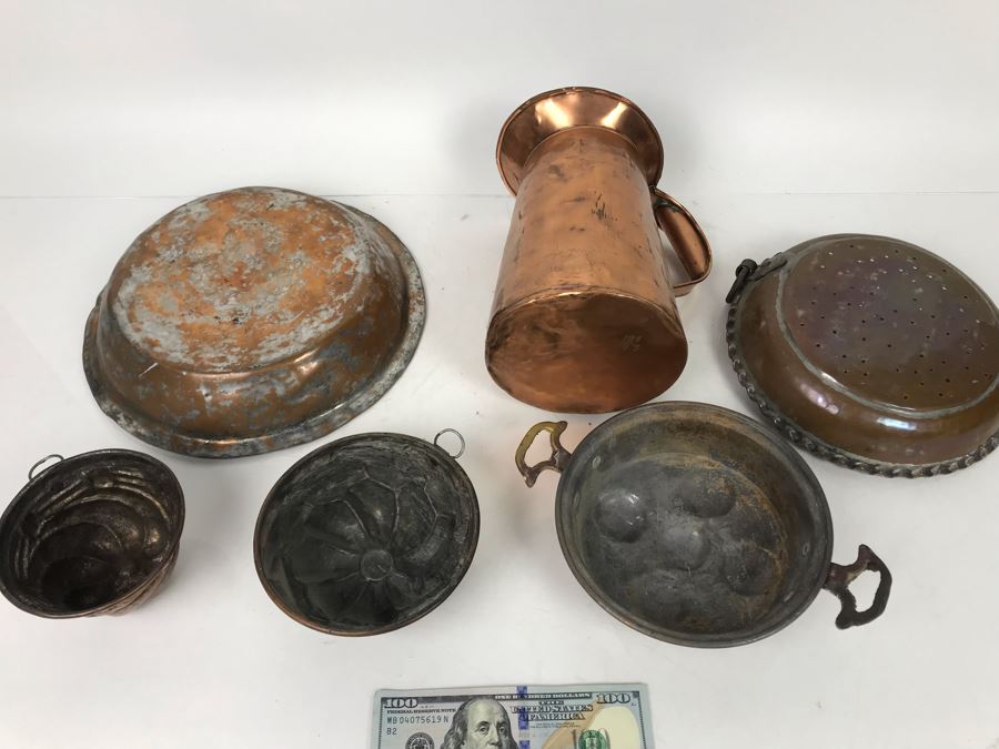 Vintage Copper Lot - LJE [Photo 11]