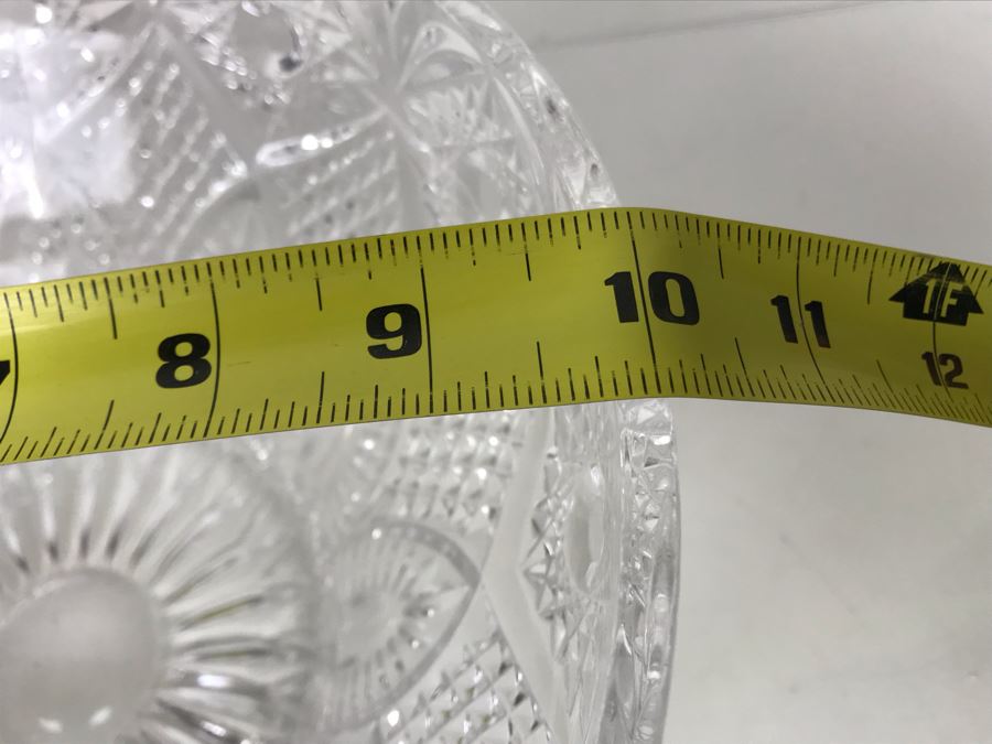 Pair Of New Bohemia Czech Republic Hand Cut Crystal Bowls With Original Tags 10W - LJE [Photo 13]