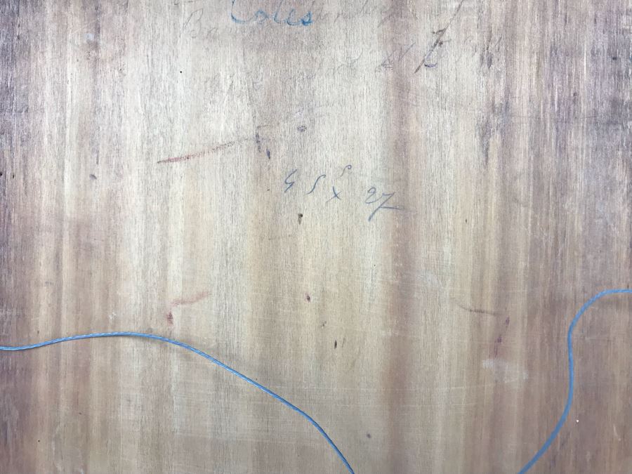 Original Signed Oil Painting On Board Attributed To Gaetano Esposito (1858-1911) Man With Red Cap Smoking Pipe Naples 10.5W X 18H (Board Measurements) - LJE [Photo 26]