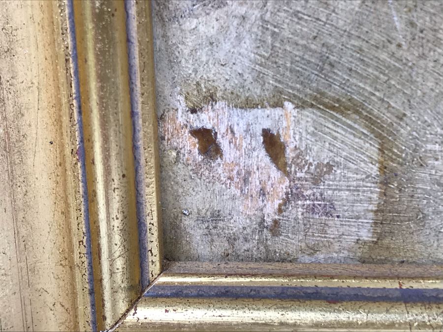 Original Signed Oil Painting On Board Attributed To Gaetano Esposito (1858-1911) Man With Red Cap Smoking Pipe Naples 10.5W X 18H (Board Measurements) - LJE [Photo 21]