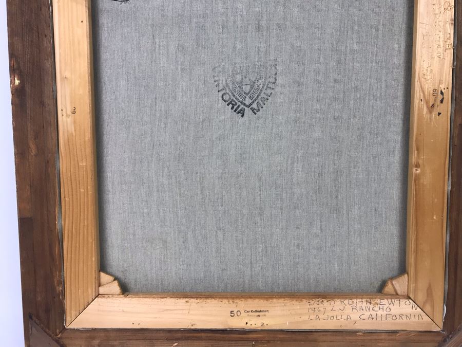 Original Signed Oil Painting By German Painter Max Ohmayer (1903-1970) Rothenburg 19 X 23 - LJE [Photo 12]