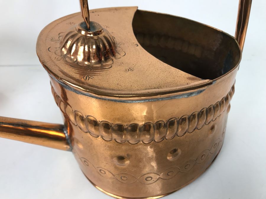 Copper Teapot And Copper Watering Can - LJE [Photo 3]