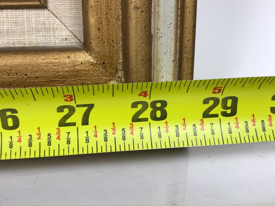 Original Signed Oil Painting On Canvas Signed Peter 28 X 24 - LJE [Photo 9]