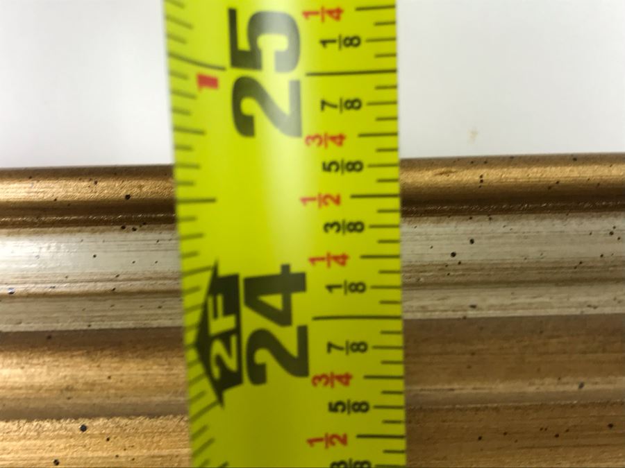 Original Signed Oil Painting On Canvas Signed Peter 28 X 24 - LJE [Photo 10]