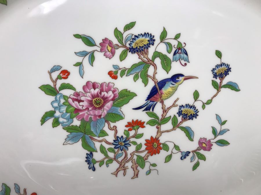 New Set Of Aynsley Gold Rim Fine English Bone China Pembroke Pattern Over 60 Pieces Some With Tags - LJE [Photo 6]