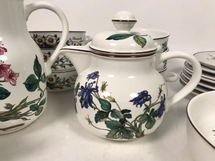 Villeroy & Boch Porcelain Collection Botanica Pattern Over 30 Pieces - LJE [Photo 10]