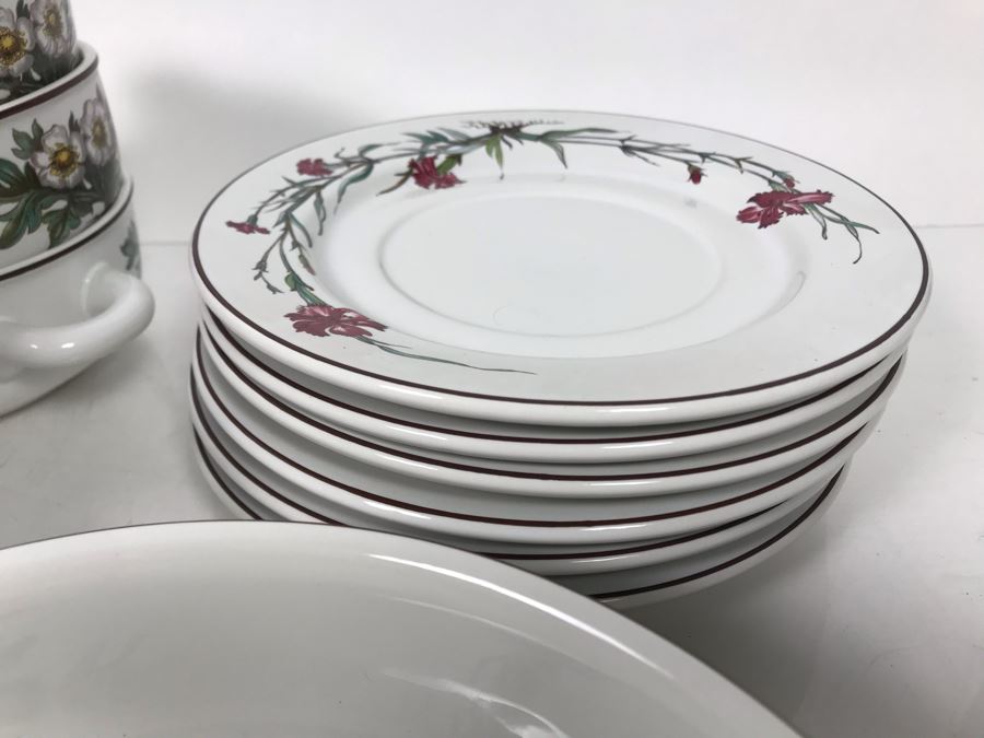 Villeroy & Boch Porcelain Collection Botanica Pattern Over 30 Pieces - LJE [Photo 18]