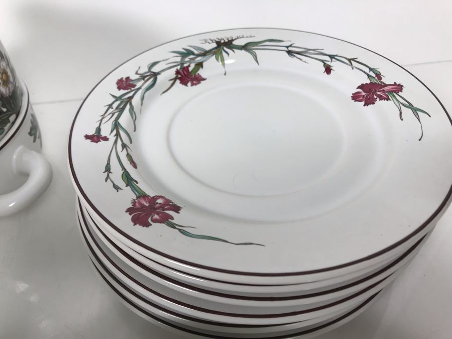 Villeroy & Boch Porcelain Collection Botanica Pattern Over 30 Pieces - LJE [Photo 17]