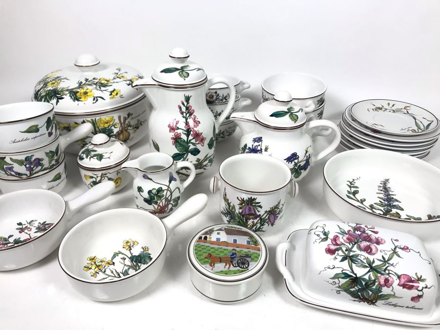 Villeroy & Boch Porcelain Collection Botanica Pattern Over 30 Pieces - LJE [Photo 1]
