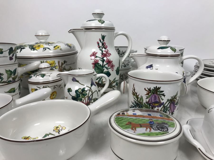 Villeroy & Boch Porcelain Collection Botanica Pattern Over 30 Pieces - LJE [Photo 4]
