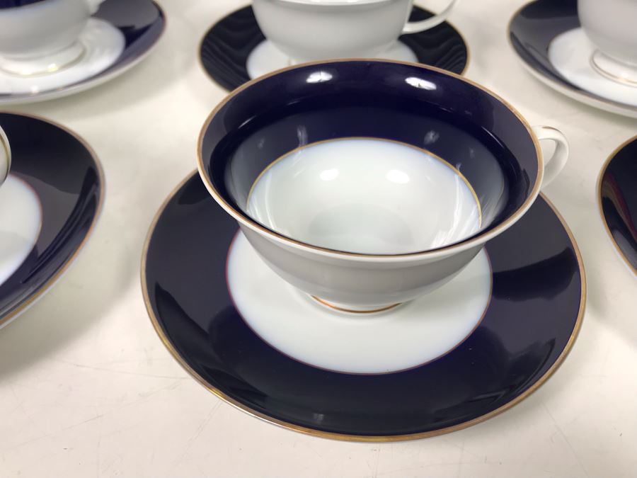 Rosenthal German Classic Rose Gold Rim China Set 30+ Pieces - LJE [Photo 7]