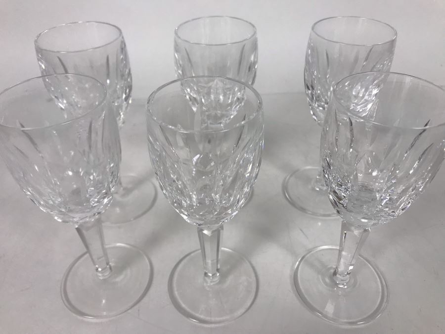 (6) Waterford Crystal Stemware Glasses 5H - LJE [Photo 3]
