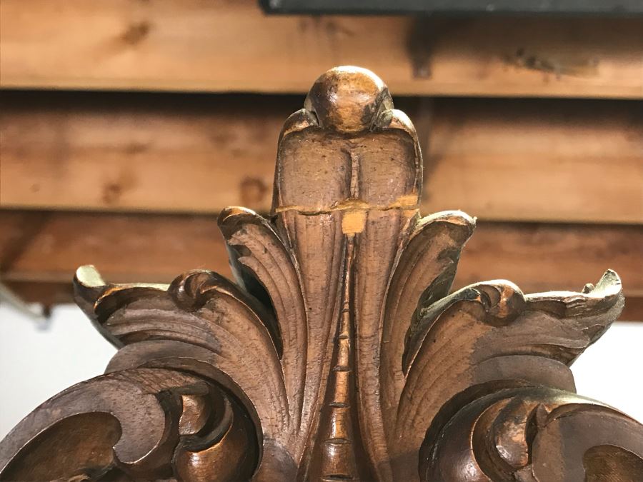 Stunning Hand Carved European Cabinet Armoire With (3) Glass Shelves 52W X 22D X 92H - See Photos For Details - LJE [Photo 4]