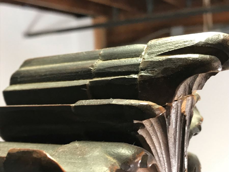 Stunning Hand Carved European Cabinet Armoire With (3) Glass Shelves 52W X 22D X 92H - See Photos For Details - LJE [Photo 5]