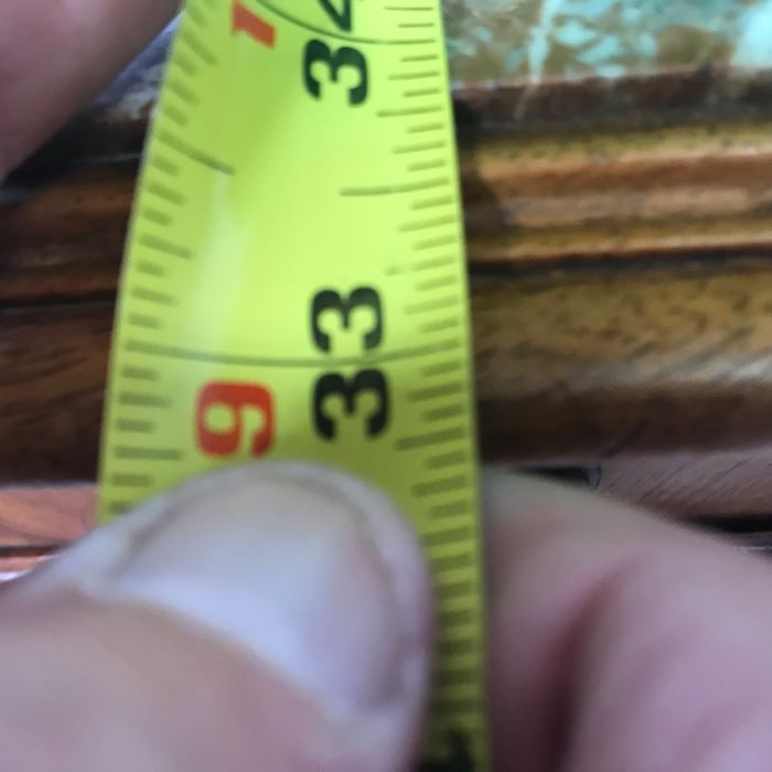 Vintage Pot Cupboard Cabinet Table With Marble Top And Drawer 16 X 16 X 33H - LJE [Photo 17]