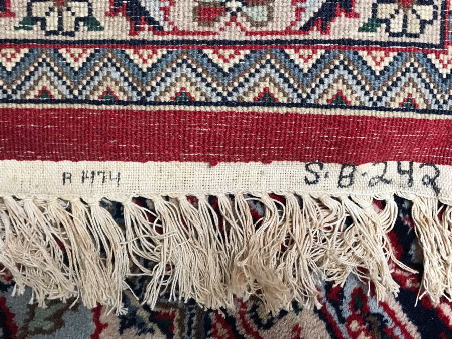 Large Hand Knotted Thick Pile Wool Persian Area Rug With 12'6' X 9'2' - LJE [Photo 12]