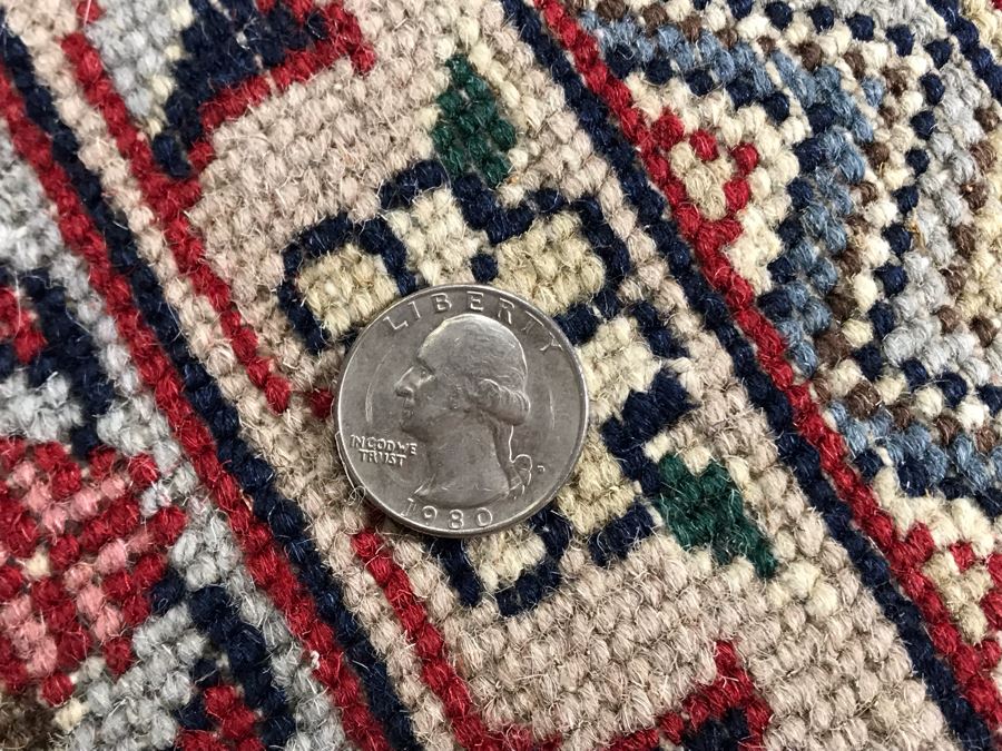 Large Hand Knotted Thick Pile Wool Persian Area Rug With 12'6' X 9'2' - LJE [Photo 11]