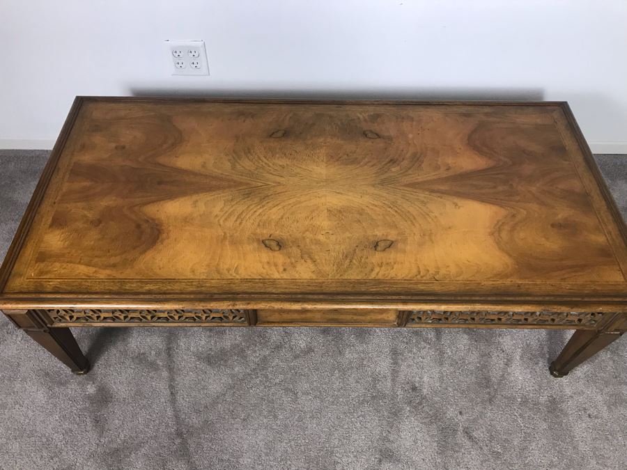 Baker Furniture Stunning Coffee Table 54W X 26D X 17H - LJE [Photo 9]