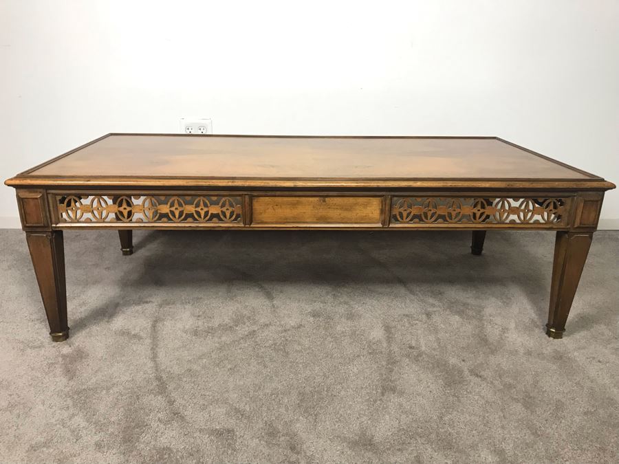 Baker Furniture Stunning Coffee Table 54W X 26D X 17H - LJE [Photo 8]