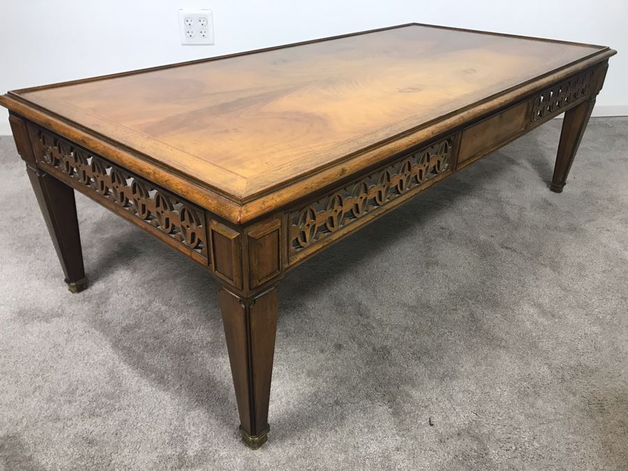 Baker Furniture Stunning Coffee Table 54W X 26D X 17H - LJE [Photo 3]