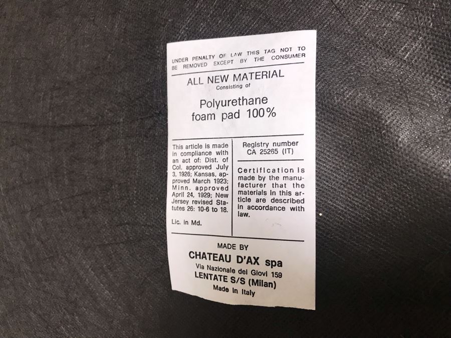 Pair Of Italian Accent Armchairs By Chateau D'ax Spa Milan Italy - LJE [Photo 8]