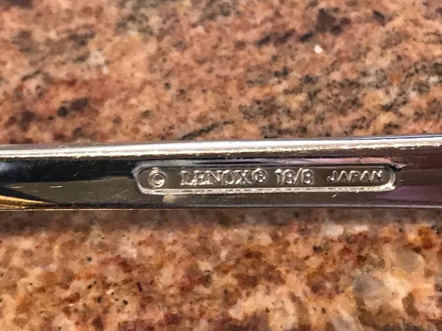 JUST ADDED - LENOX Stainless Steel Flatware Without Attached Tray - FRE [Photo 7]