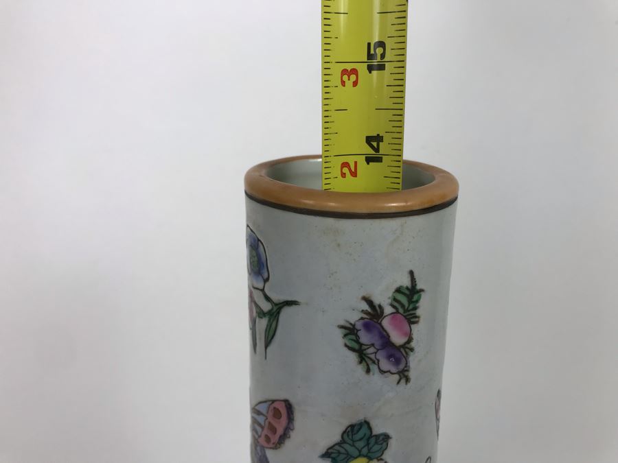 JUST ADDED - Signed Chinese 14' Vase - FRE [Photo 11]