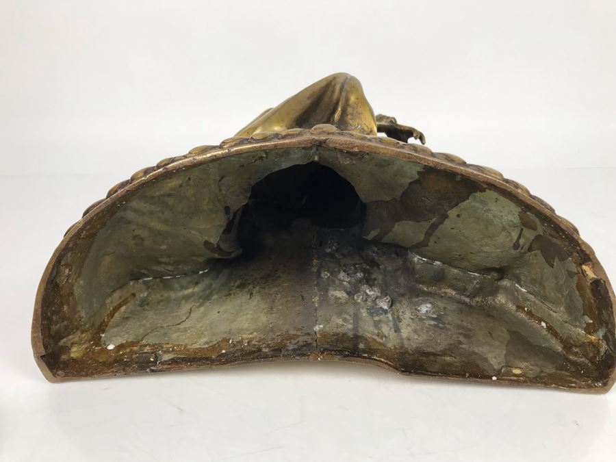 JUST ADDED - Brass Sculpture Of Woman 16H - FRE [Photo 10]