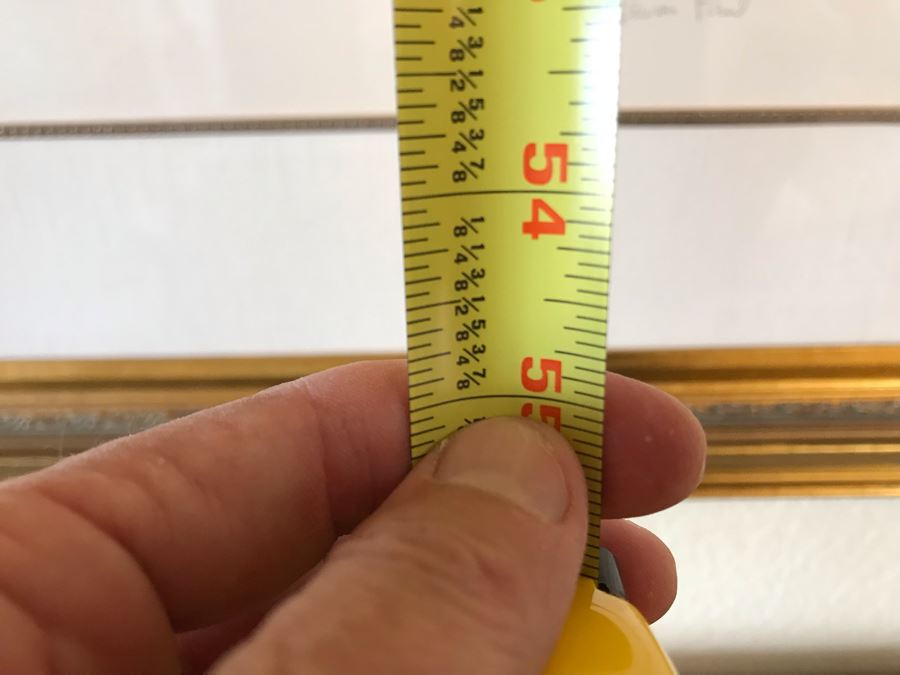 JUST ADDED - Lauren Paul Monoprint/Monotype Titled 'Ancient Times II' Edition 1 Of 1 - Large 43 X 55 - FRE [Photo 12]