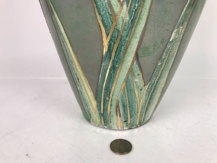 JUST ADDED - Stunning Art Nouveau Signed Vase 18H - FRE [Photo 11]