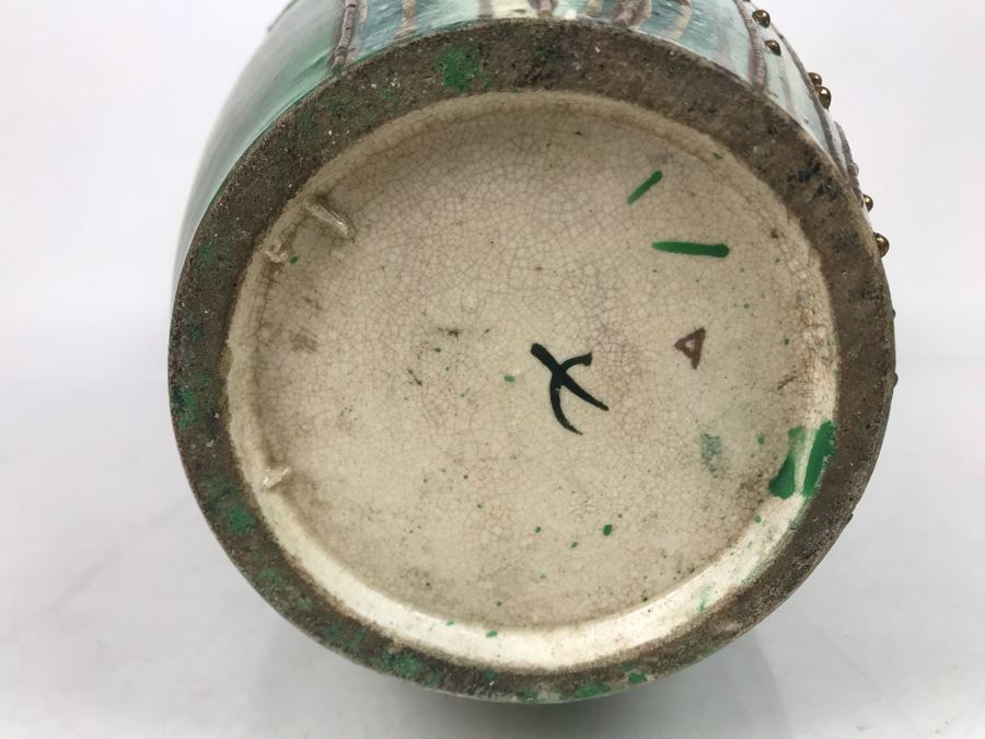 JUST ADDED - Stunning Art Nouveau Signed Vase 18H - FRE [Photo 13]