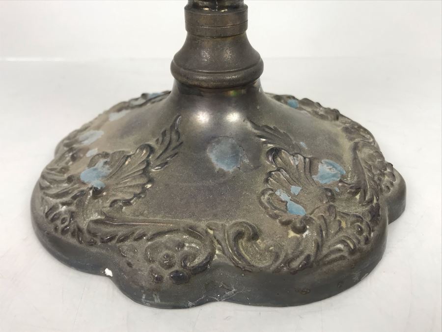 JUST ADDED - Vintage Silverplate Candelabra 15H - FRE [Photo 3]