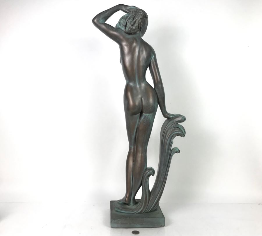 JUST ADDED - Large Vintage 1966 Universal Statuary Corp 371 Nude Statue Figurine 30H - FRE [Photo 7]